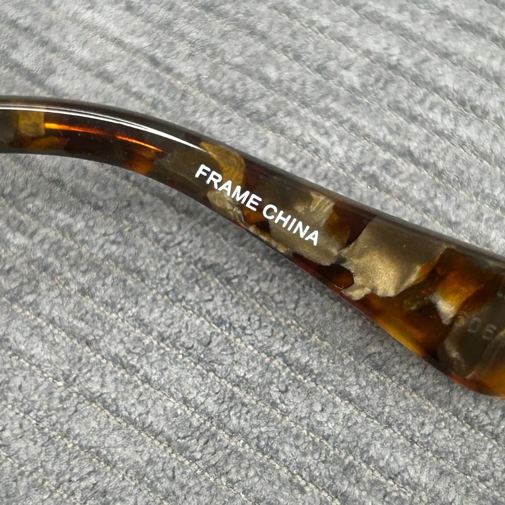 Diane von Furstenberg DVF8051 210 Burgundy Tortoise Square Y2k Eyeglasses Frames